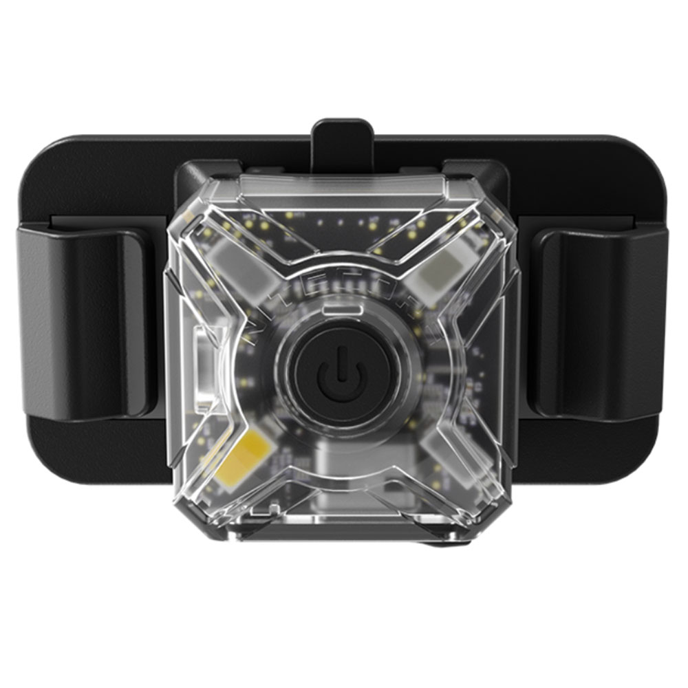 NITECORE Lampu Sinyal LED Mini Headlamp USB 15 Lumens - NU06 LE