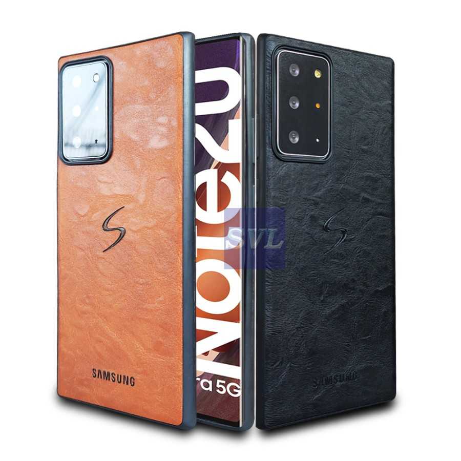 Jual Softcase Premium Leather Samsung Note 20 Ultra