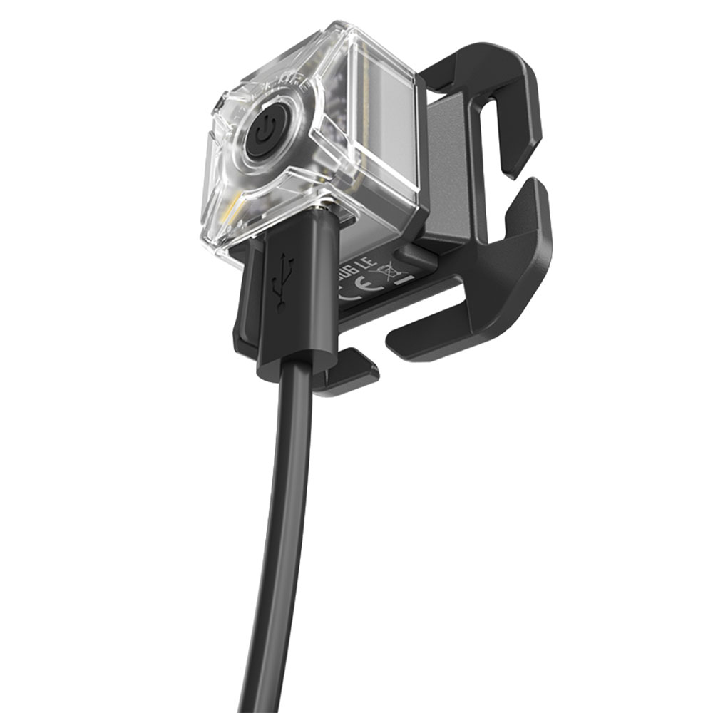 NITECORE Lampu Sinyal LED Mini Headlamp USB 15 Lumens - NU06 LE