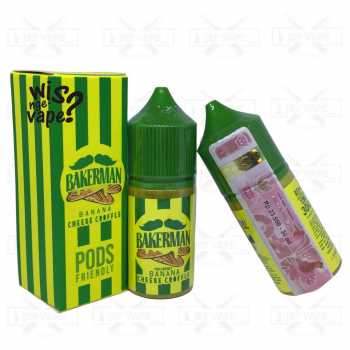 Bakerman V3 Banana Cheese Croffle 30ml - Pods Friendly Liquid
