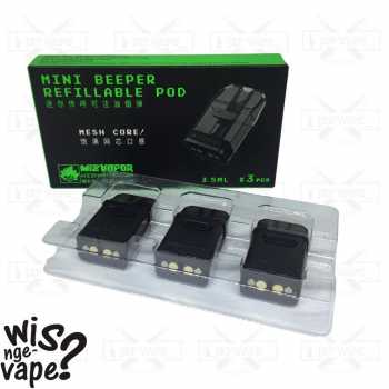 Wizvapor Mini Beeper Cartridge Authentic - Pod Catridge Beeper