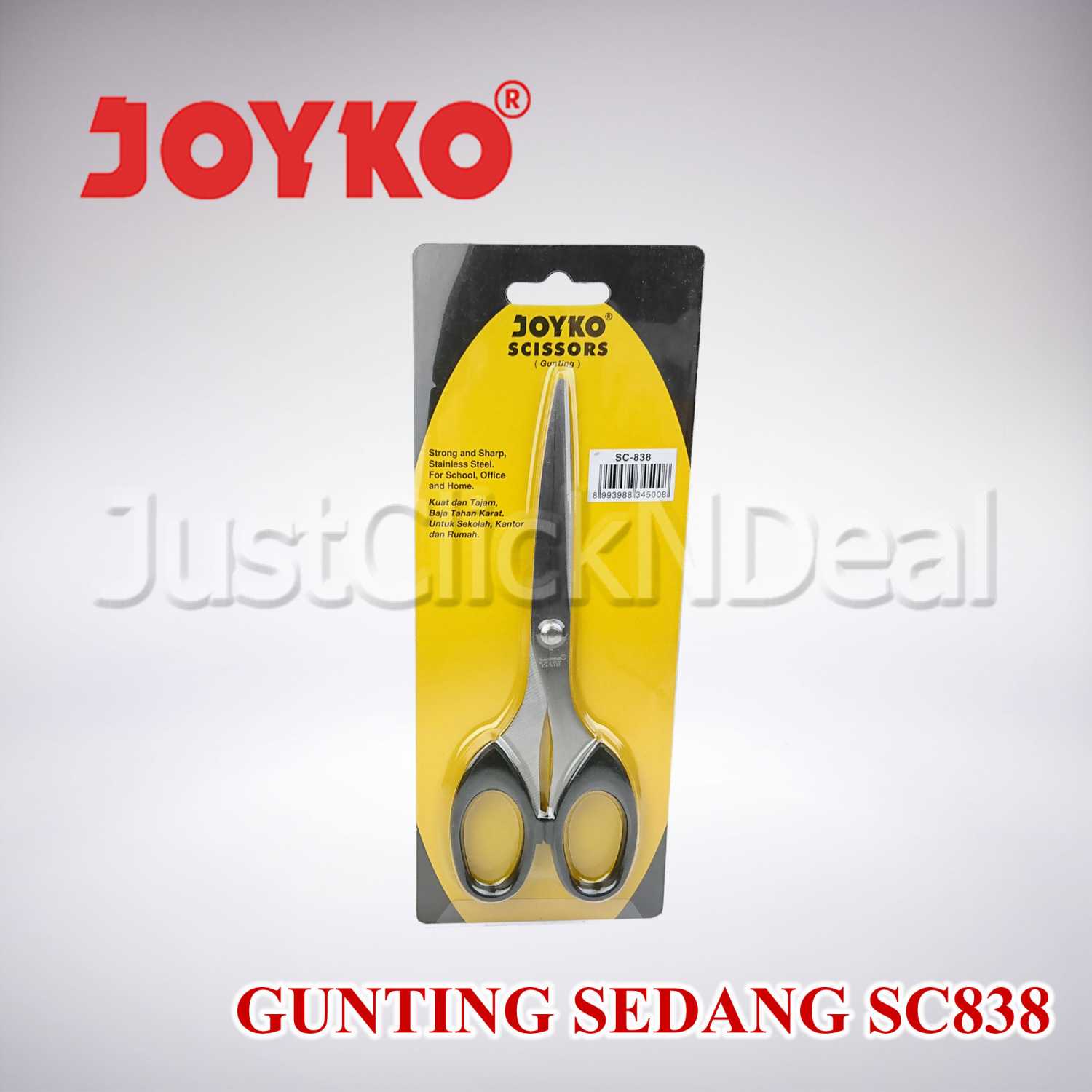 Jual Gunting Sedang Serbaguna Joyko SC-838 | Jakmall.com