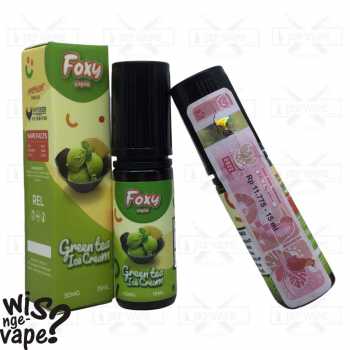 Foxy Green Tea Ice Cream 15ml - Liquid Vape By VJ x Druga Foxy