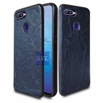 Jual PREMIUM Softcase Leather Oppo F9 Realme Pro Case