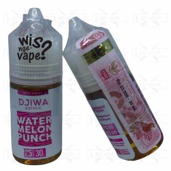 Djiwa Watermelon Punch 30ml - Djiwa Mint Series Salt Nic By Lab51