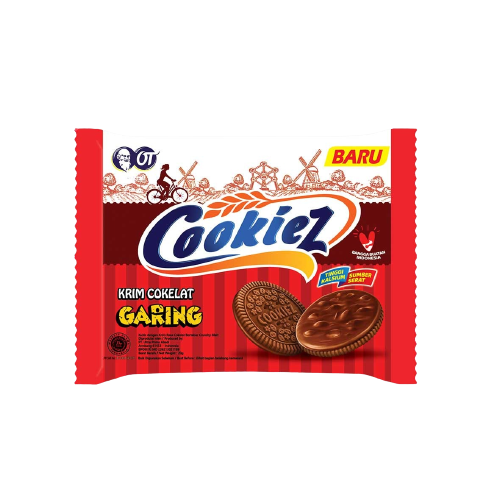 Biskuit Cookiez Krim Vanila Garing