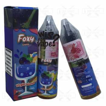 Foxy Liquid Virgin Island 15ml - Salt Nic By Indo Brew X Druga Foxy