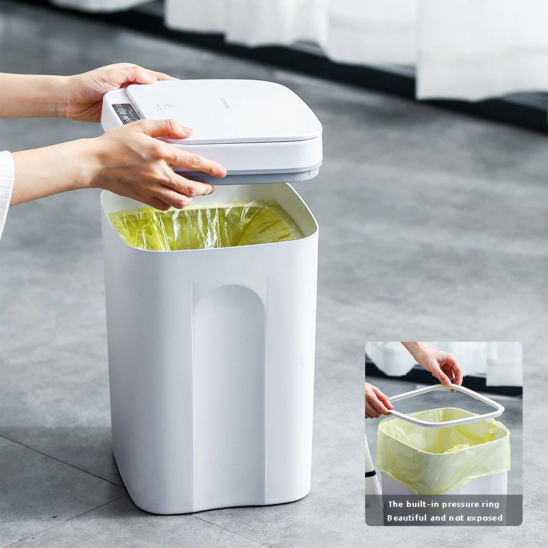 HOUSEWARE Tempat Sampah Smart Motion Sensor Battery Ver 16L - 8622