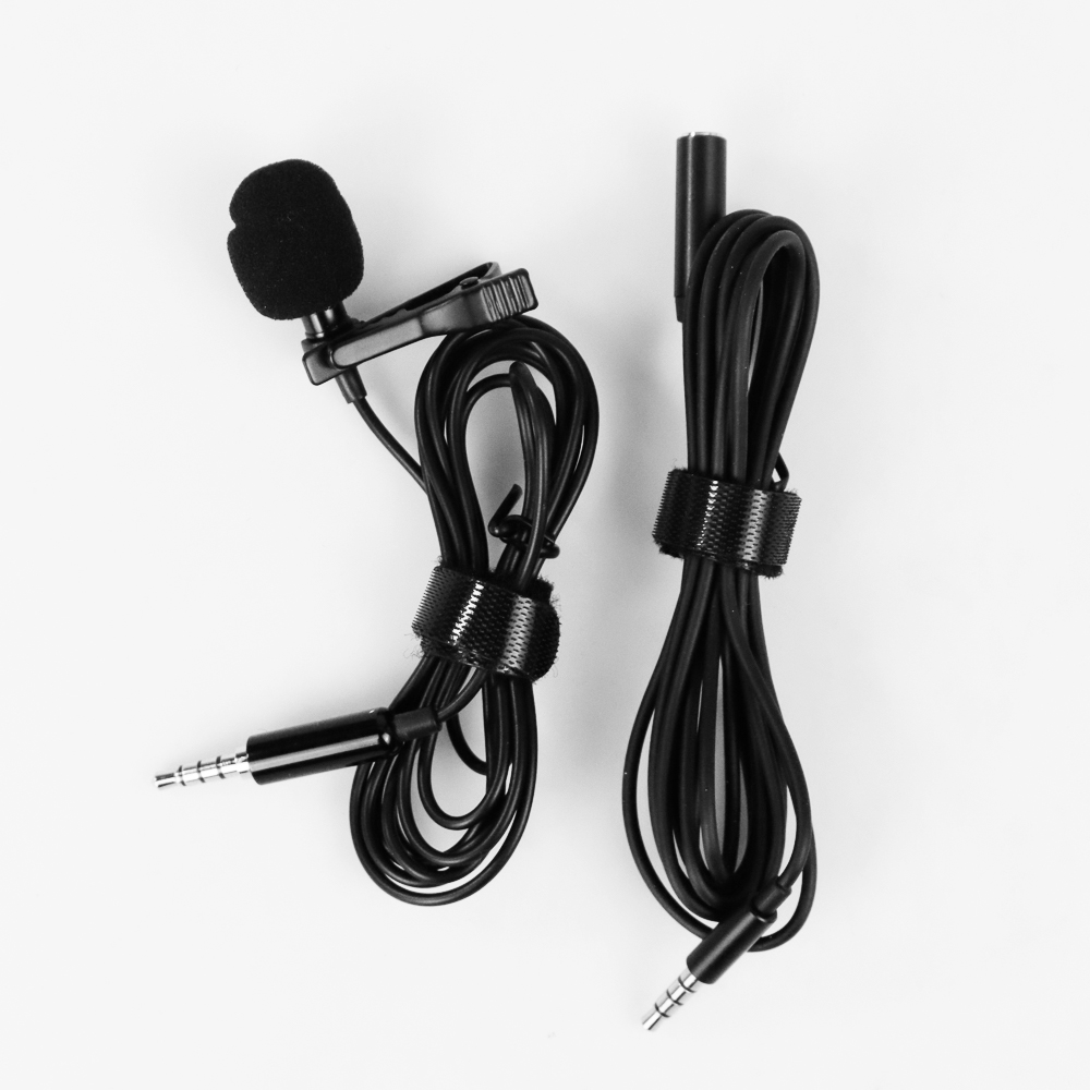 Taffware Mikrofon Professional Lavalier Microphone Clip 3.5mm - Q10