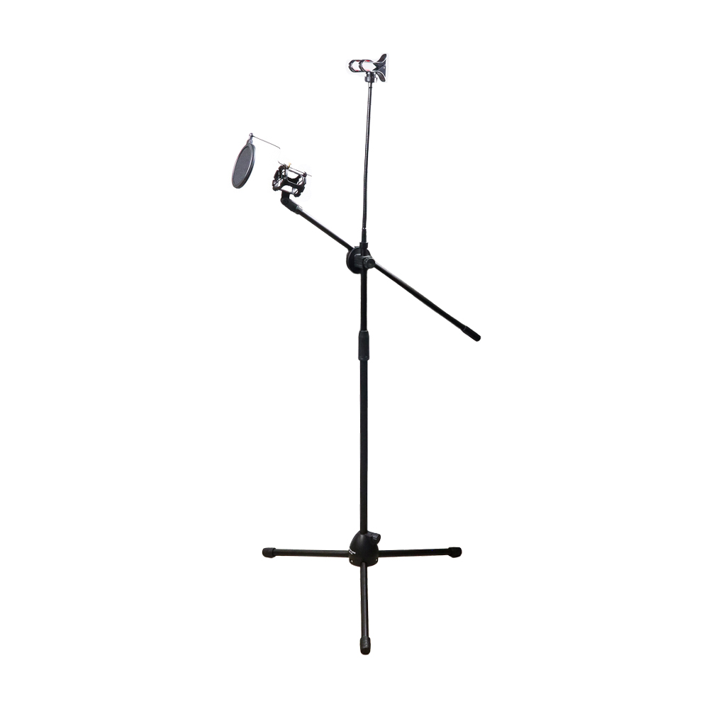 TaffSTUDIO Microphone and Smartphone Stand Holder 360 Degree - MS-70B