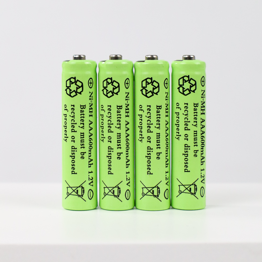 DEAH Baterai Rechargeable AAA Ni-MH 1.2V 600mAh 4 PCS - DR600