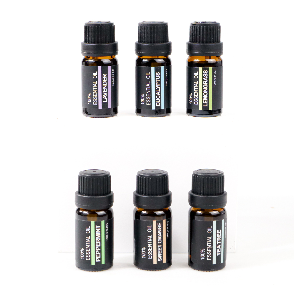 RHJY Set Essential Oils Minyak Aromatherapy 10ml 6 PCS - RH-06