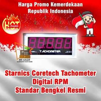 Starnics Coretech Tachometer / Digital RPM / Standar Bengkel Resmi