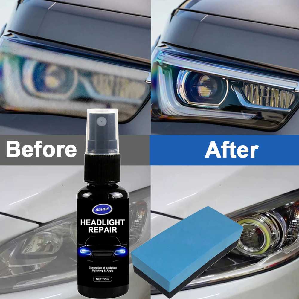 Jual OUHOE Cairan Reparasi Lampu Mobil Headlight Polish Repair