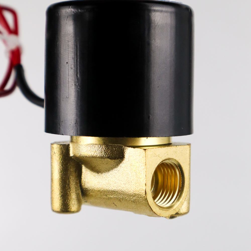 Geerte Electric Solenoid Water Valve 220V 2 Point 1/4 Inch - 2W-025-08