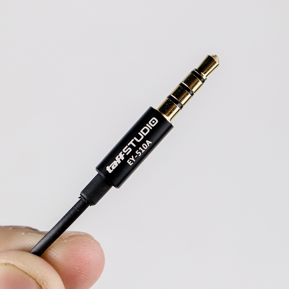 TaffSTUDIO Deluxe 3.5mm Microphone with Clip for Smartphone Laptop - EY-510A