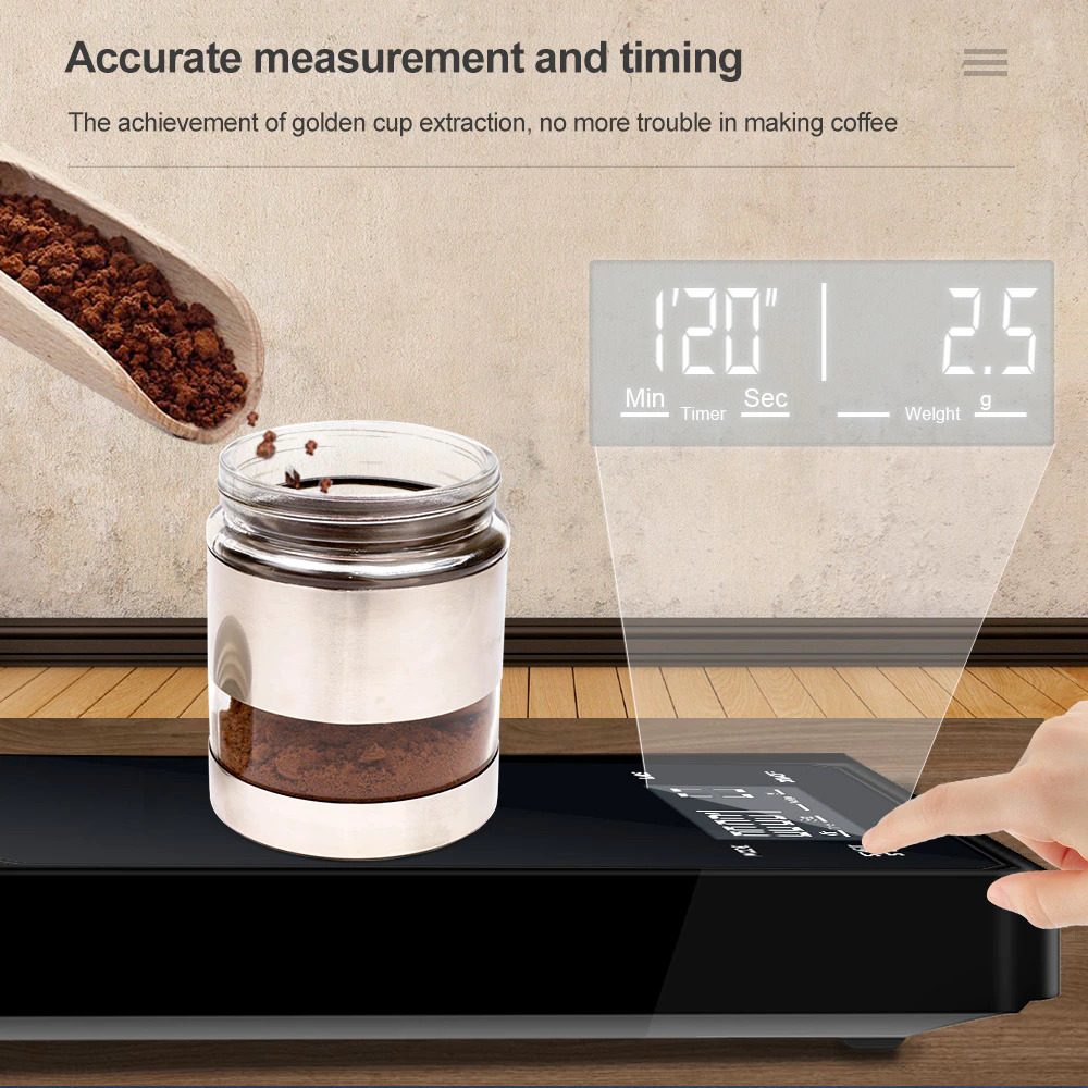 VA Timbangan Kopi Digital Timer Coffee Scale 3000g 0.1g - BK01