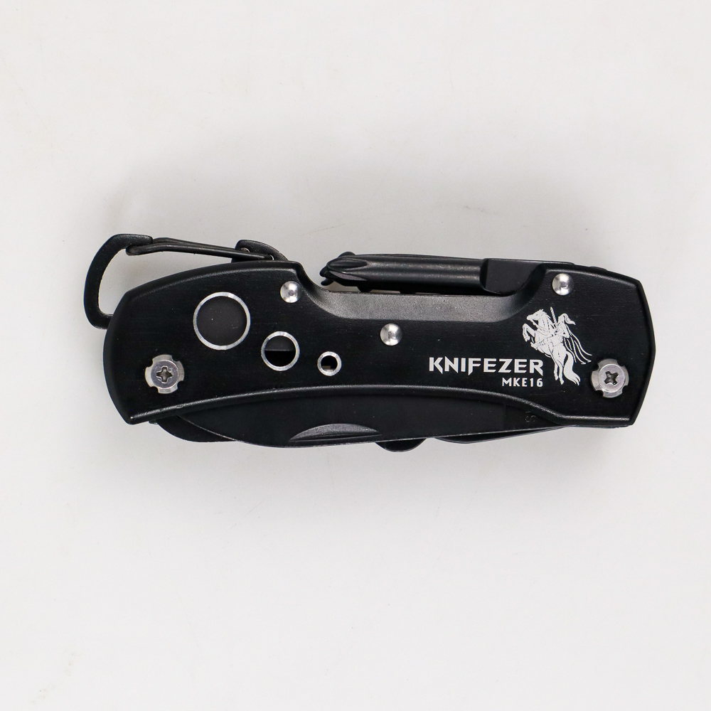 KNIFEZER Pisau Swiss Army Pocket Knife EDC Multifungsi - MKE16