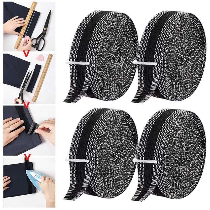 Rhodey Pemendek Celana Self Adhesive Pants Shorten Paste Iron 1M - L-103 - Gambar 5