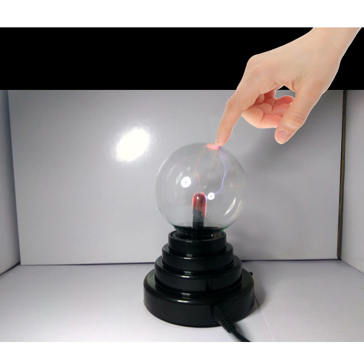 Pajangan Lampu Bola Kristal Plasma Light Sphere - ZC211700