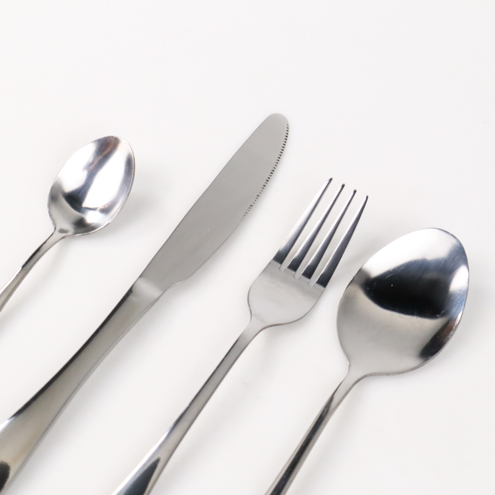 Elegant Life Set Alat Makan Perlengkapan Sendok Garpu Pisau 24 PCS - JA24