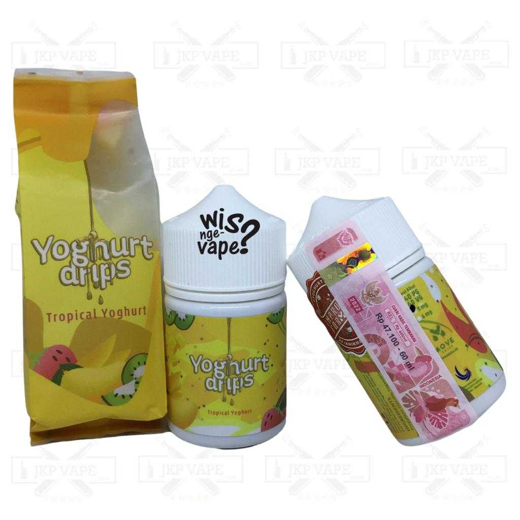 Jual Yoghurt Drips V2 Tropical Yoghurt 60ml Liquid Vape By