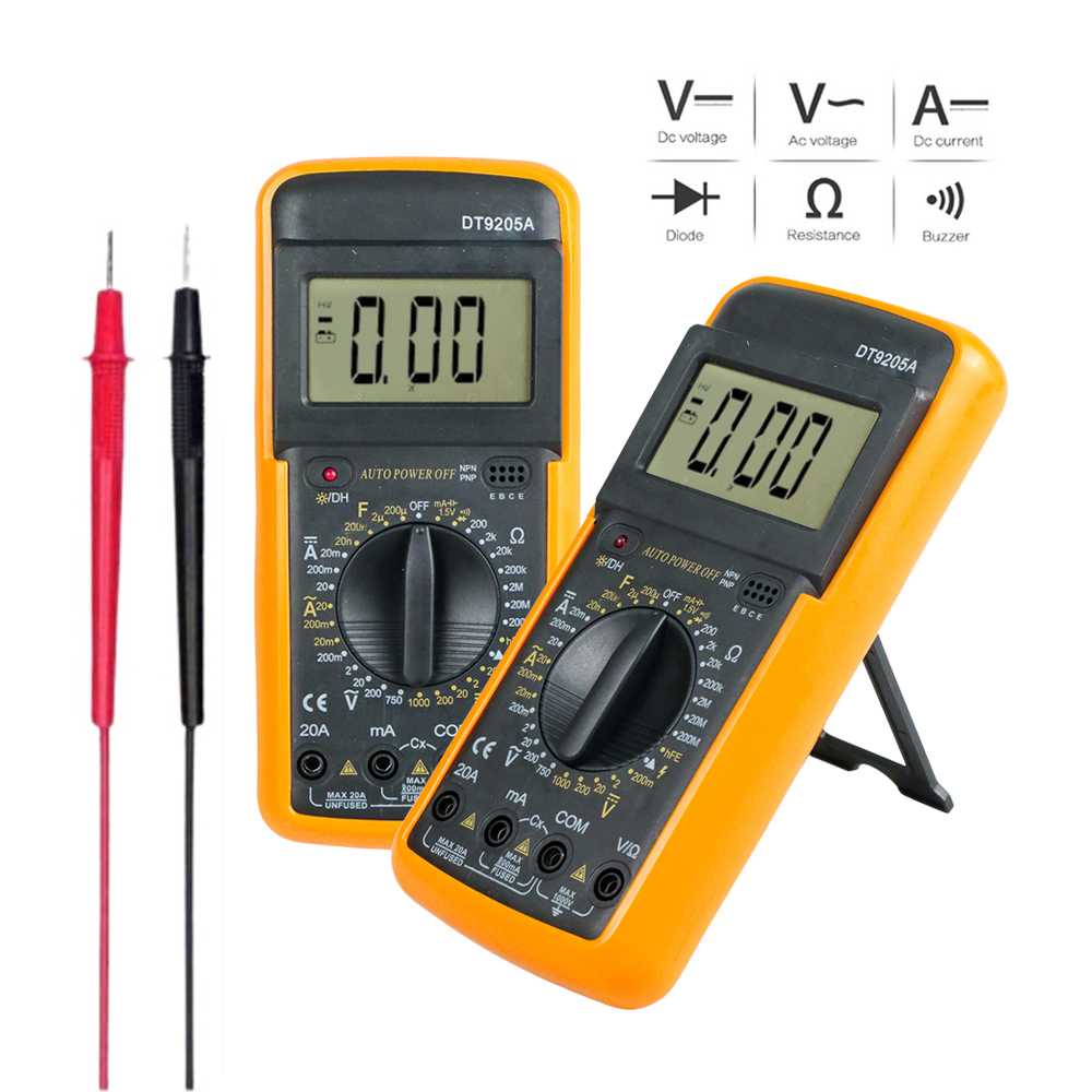 Jual RICHMETERS Pocket Size Digital Multimeter DT9205A