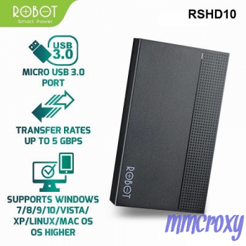 Casing Hardisk External Robot RSHD10 2.5" USB 3.0 -HardDrive Enclosure