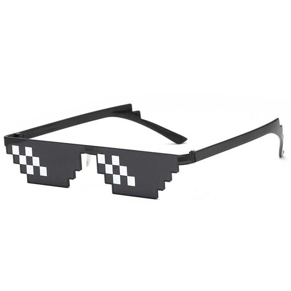 Sozzy Kacamata Model Pixel Minecraft Mosaics Thug Life - W0124