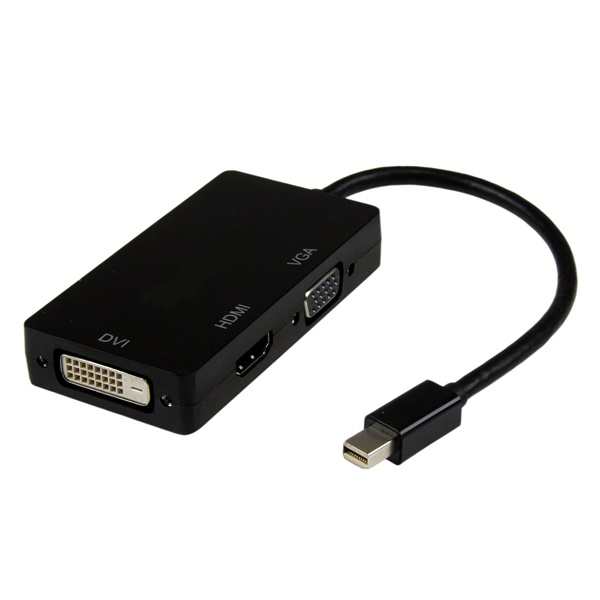 Konverter Mini Display Port ke HDMI/DVI/VGA (Thunderbolt Compatible) - M-1I3