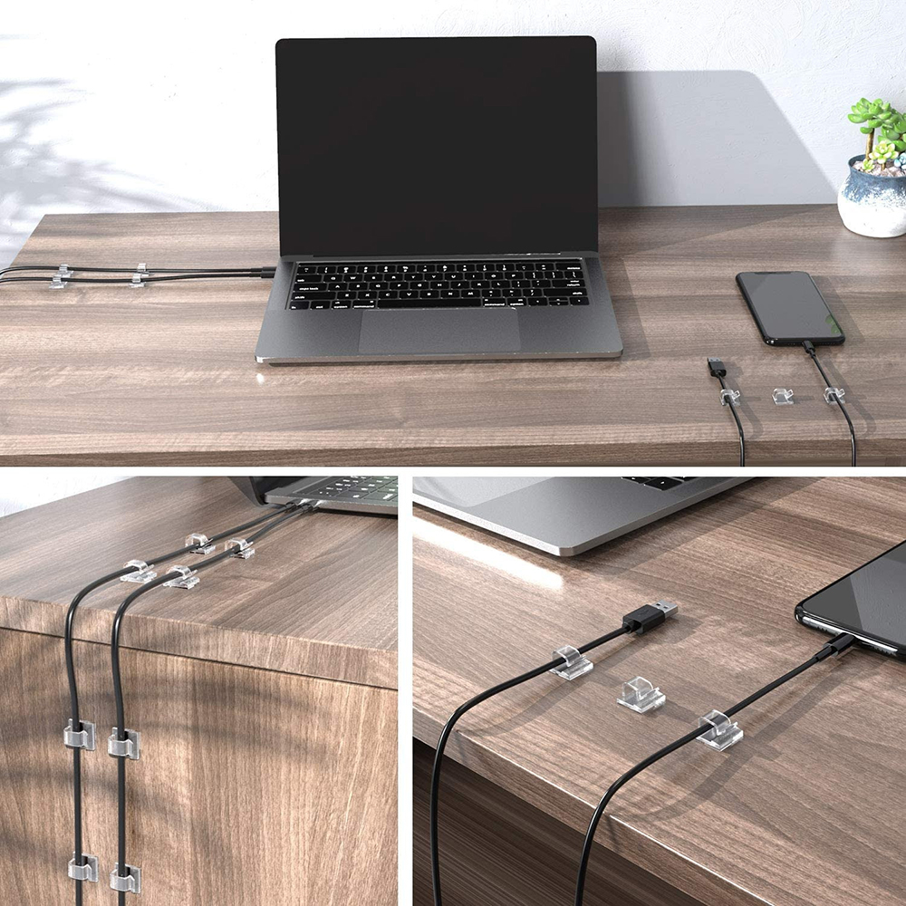 CARPRIE Klip Kabel Organizer Cable Management Clip 10 PCS - XK001