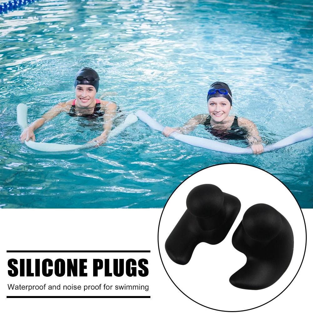TaffSPORT Earplug Silikon Penutup Telinga Renang Anti Air - TN01