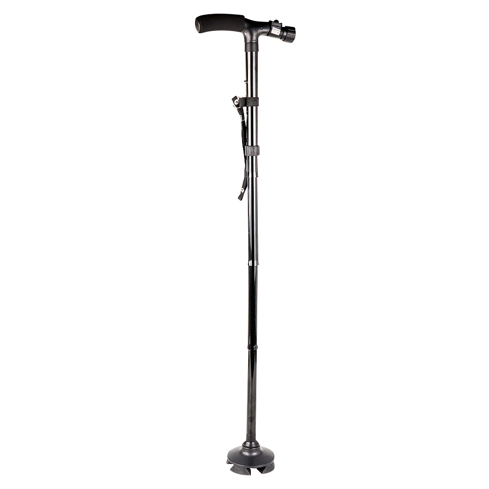 Magic Cane Lighted Crutch Tongkat Bantu Jalan Walking Stick LED Light - EL-0087