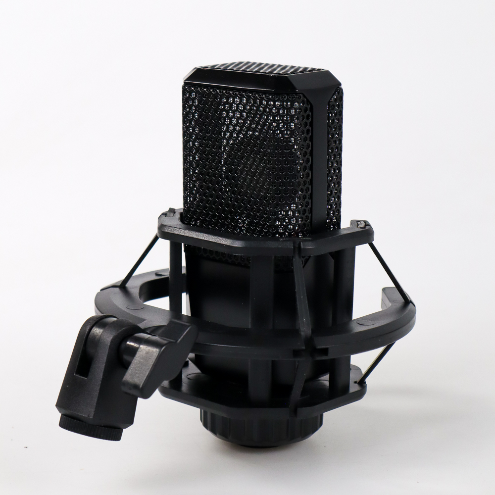 TaffSTUDIO Mikrofon Kondenser XLR Condenser Microphone with Holder - LGT240