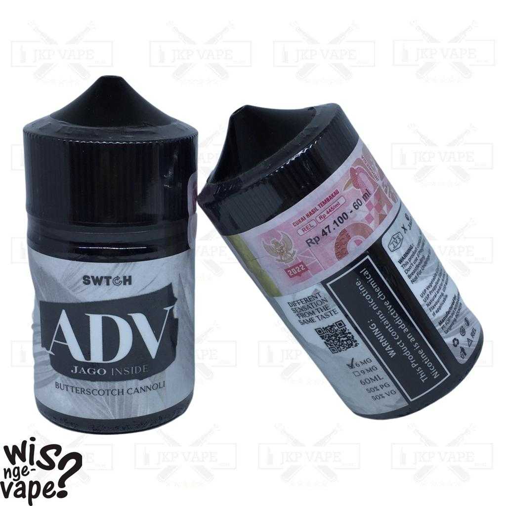 Jual SWTCH ADV Butterscotch Cannoli 60ml Liquid Vape By JVS x