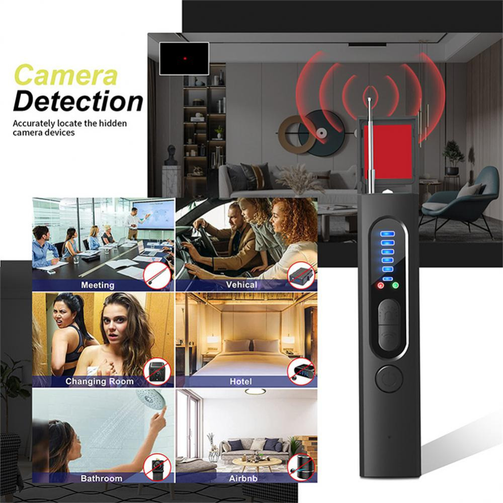SecureTech Detektor Penyadap dan Kamera Spy Hidden Camera Bug Detector - X13