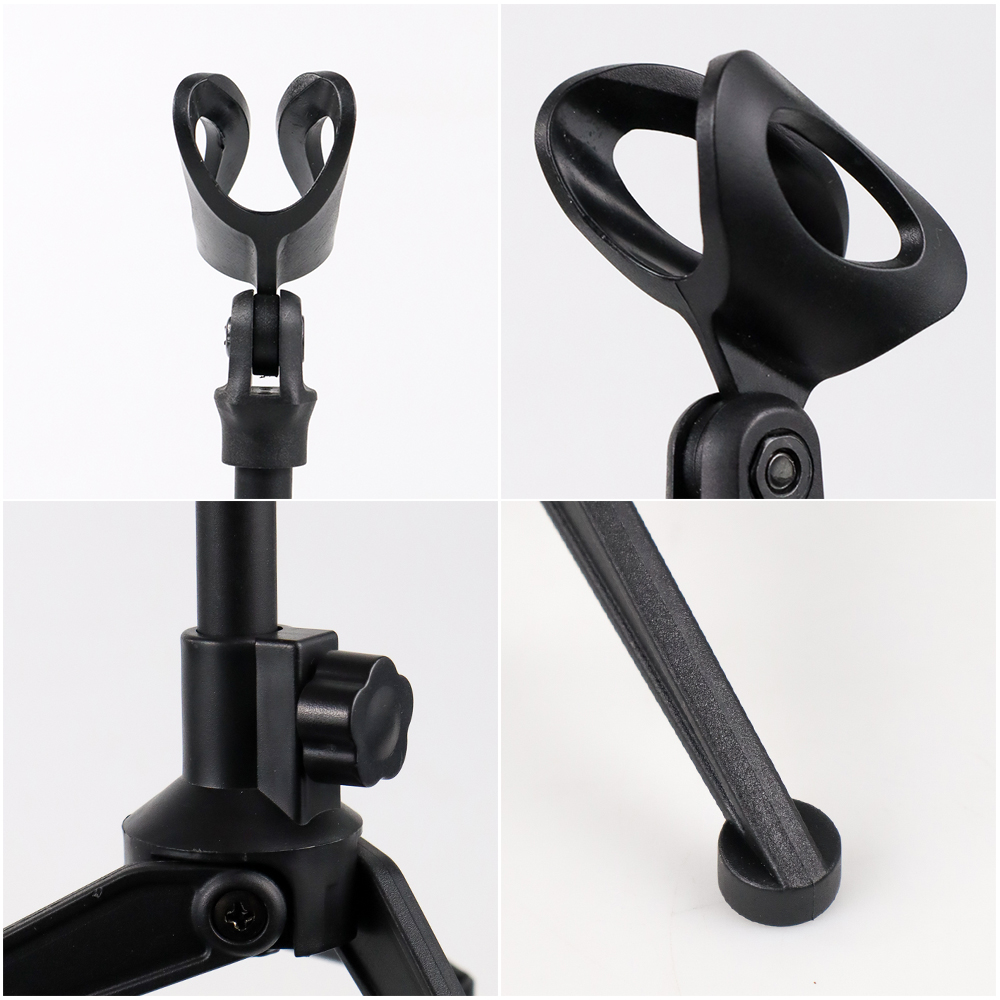 Dawndesslo Stand Mikrofon Desktop Microphone Holder Adjustable Height - BM-03