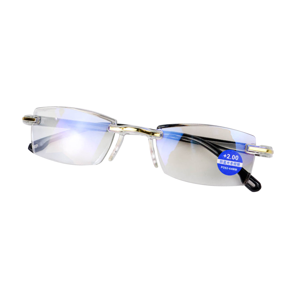 Ahora Kacamata Baca Rabun Dekat Frameless Anti Blue Light Glasses - 641