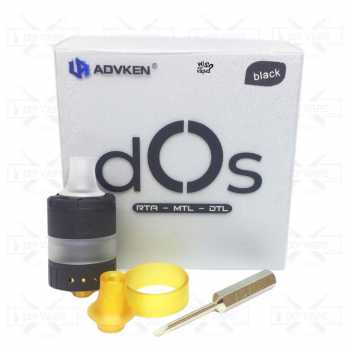 DOS RTA MTL DTL - RTA VAPE AUTHENTIC BY ADVKEN x Q2 DESIGN - Stainless