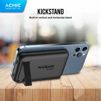 Jual ACMIC MAGBANK Magsafe Battery Pack Wireless PowerBank Apple