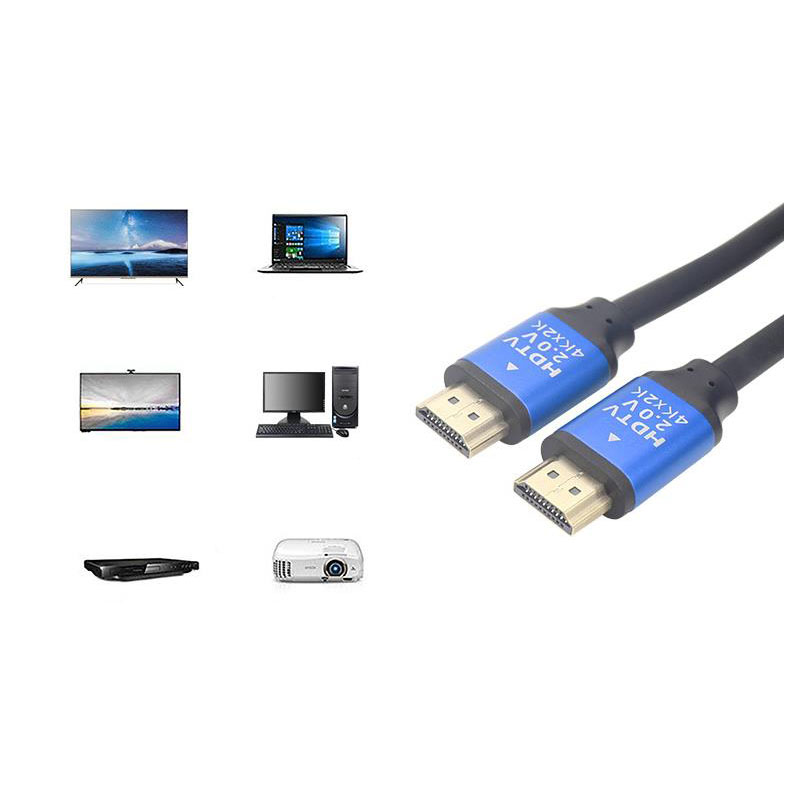 FSU Kabel Display Monitor dan TV HDMI TO HDTV 2.0 4K 5M - FS-4