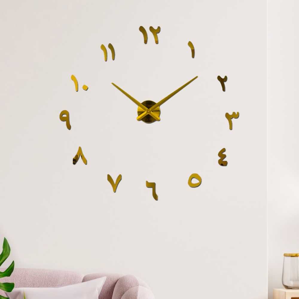 Jual TaffHOME Jam Dinding DIY Giant Wall Clock Quartz 90100cm