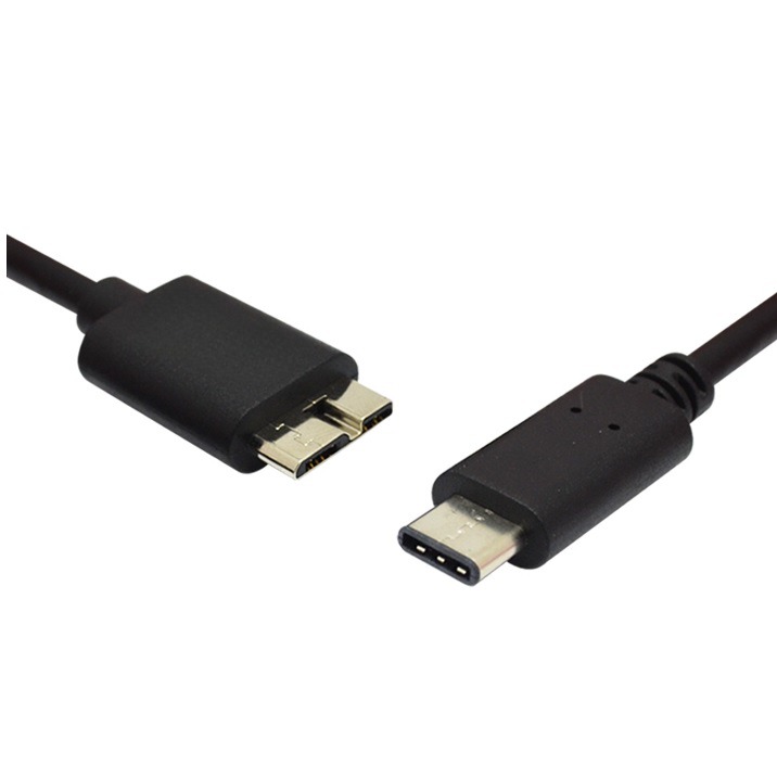 ROBOTSKY Kabel USB Type C to USB 3.0 Micro B HDD Data Cable 1M - SGC10