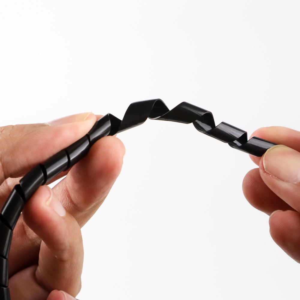 HEGEZHENG Spiral Pembungkus Pelindung Kabel Listrik Cable Organizer - HPS-60