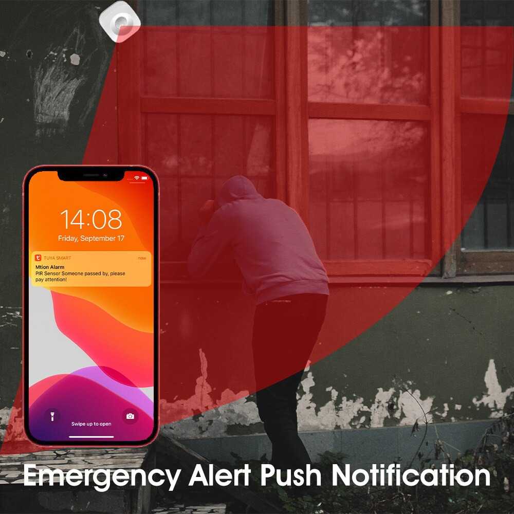 TREEYE Tuya Smart Human Body Movement PIR Motion Sensor WiFi - TY10