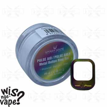 Vandy Vape Pulse AIO 5 Metal Button Ring SQUARE VERSION Authentic