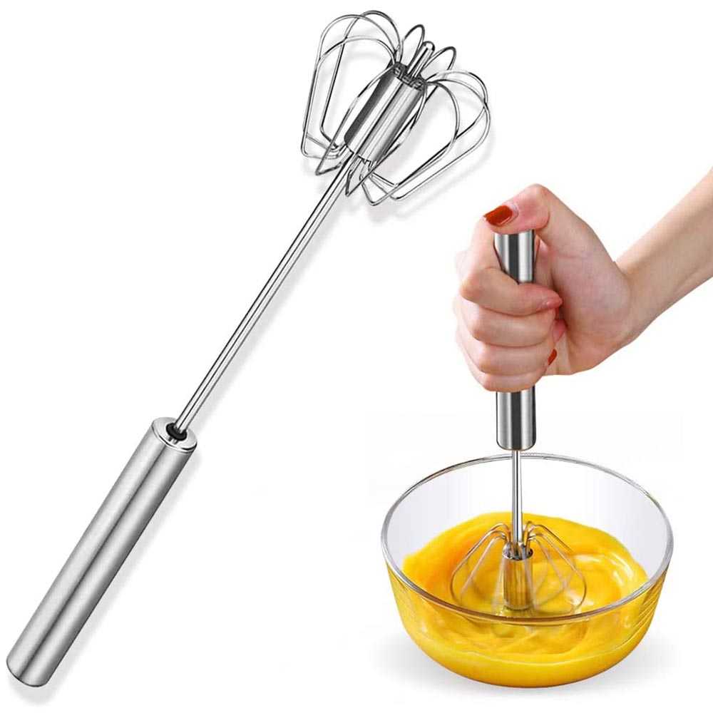 Jual ZHEGW Hand Mixer Mini Semi Otomatis Pengocok Telur Whisk