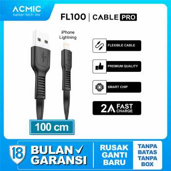 Jual ACMIC FL100 Kabel Data Charger iPhone Lightning Fast