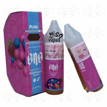 ELO Bubblegum Strawberry 15ml - By Public Liquid Vape Salt Nic