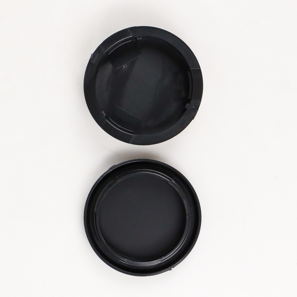 Front Cover and Rear Lens Cap for Canon with Logo
